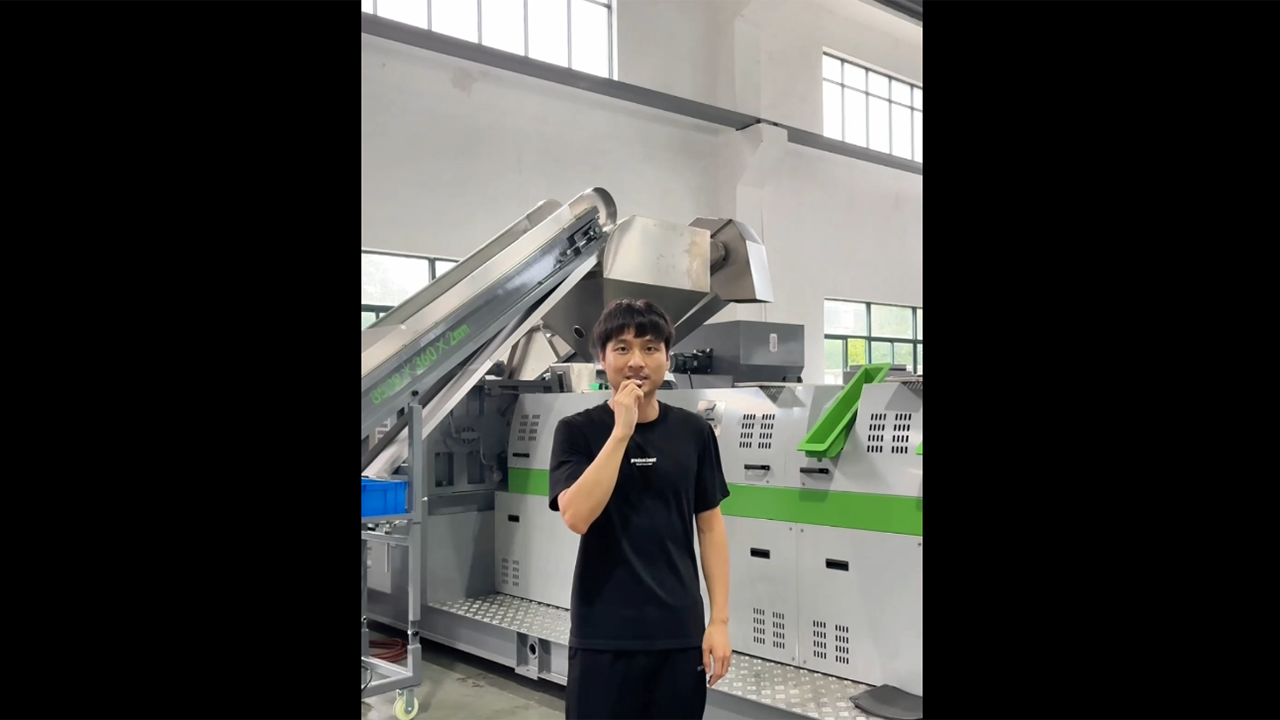 Granulación de doble etapa de material duro PPPE