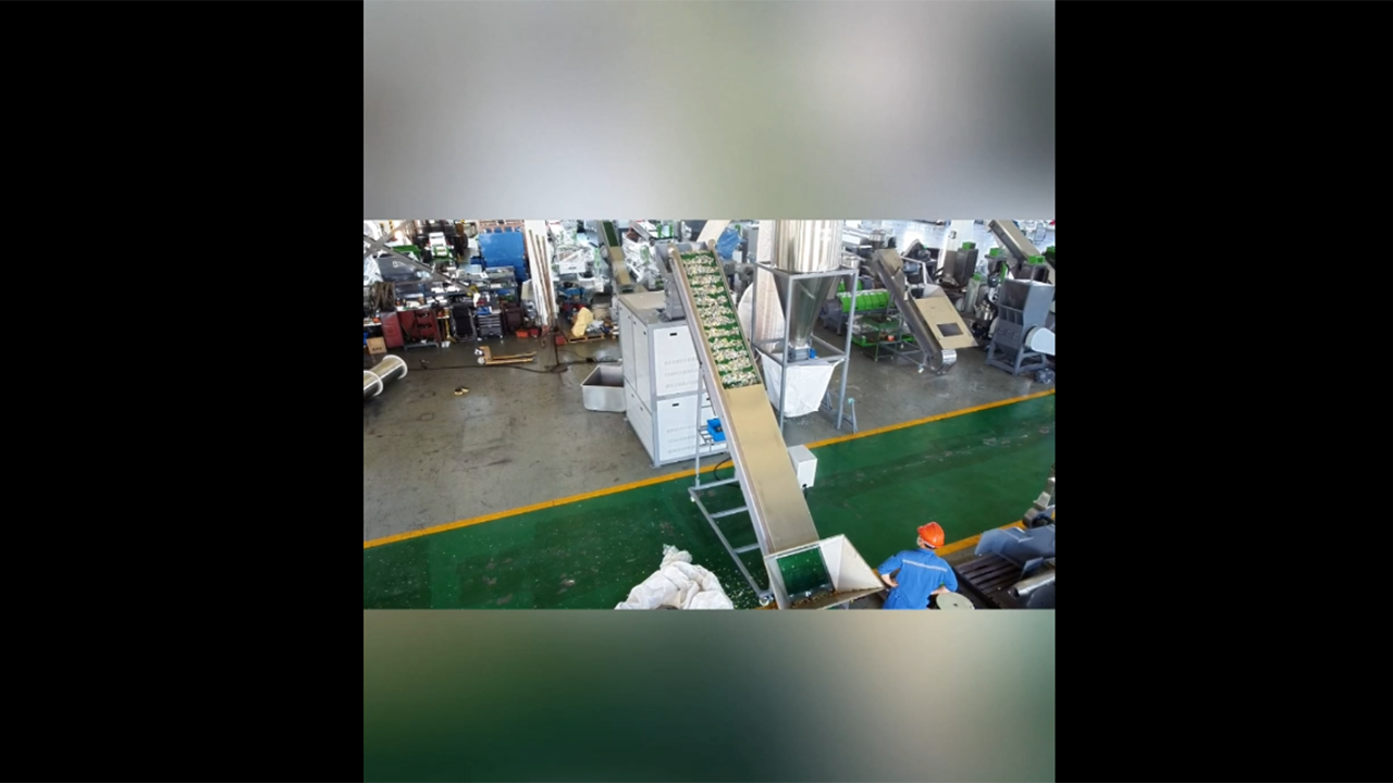 Clasificador de plástico