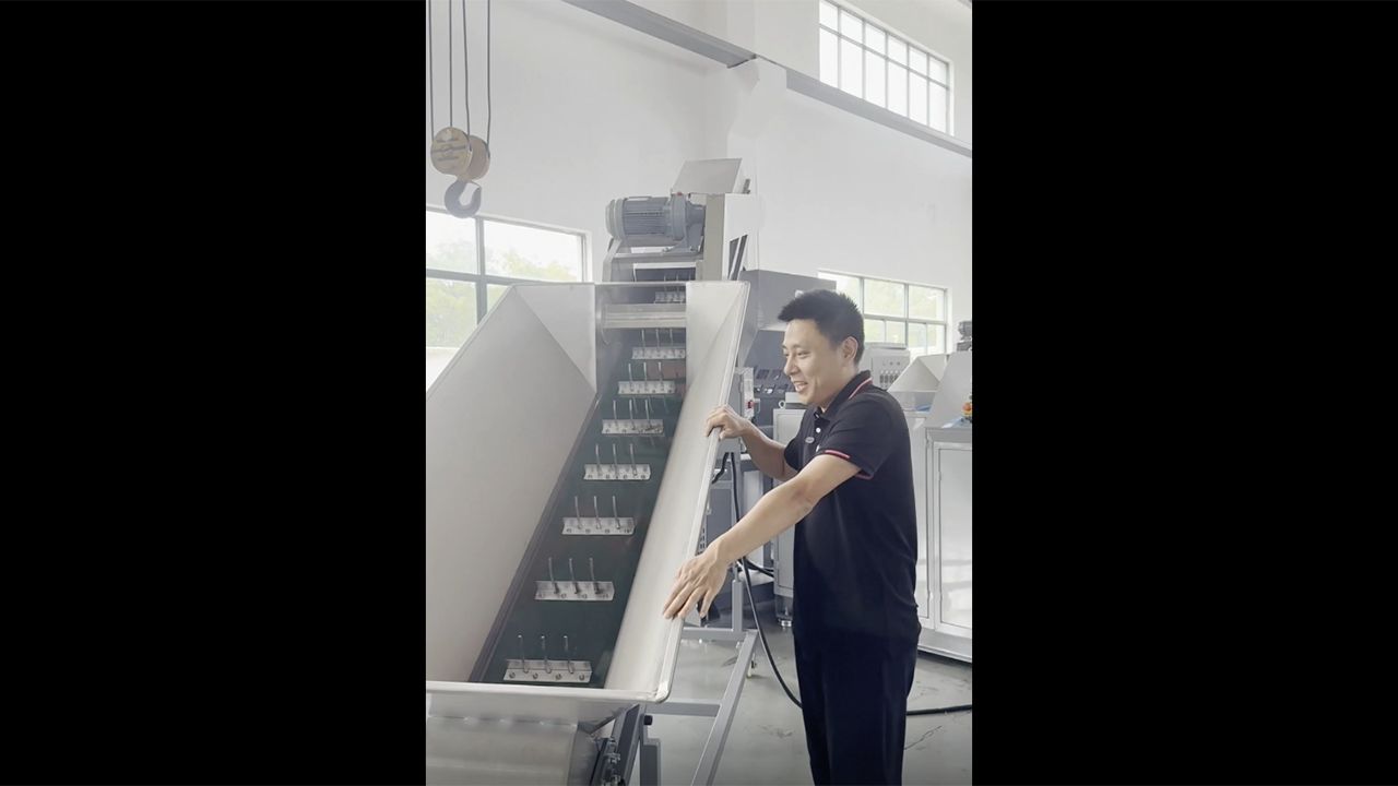 Máquina de alimentación de película delgada