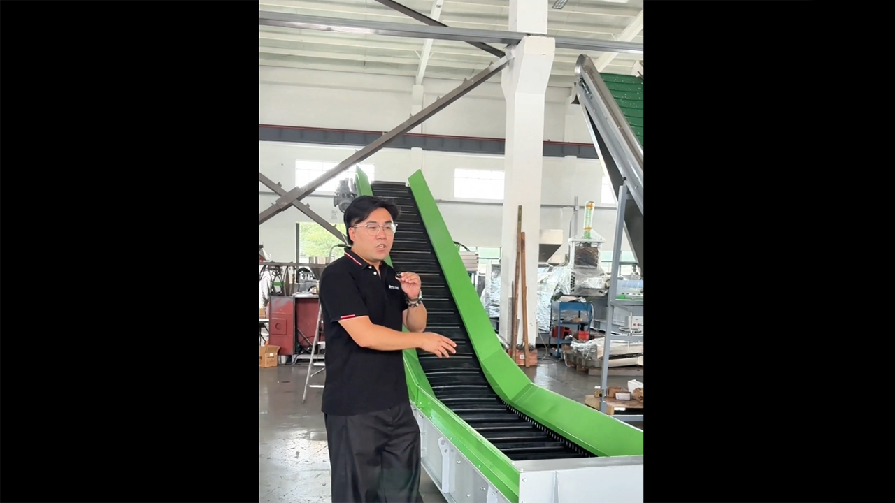 Cinta transportadora de esquina